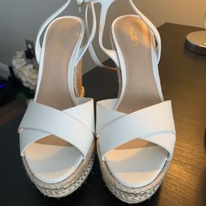 ALDO White Wedges